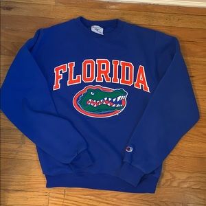 UF BLUE crew neck
